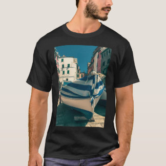 Cinque Terre Båten T Shirt