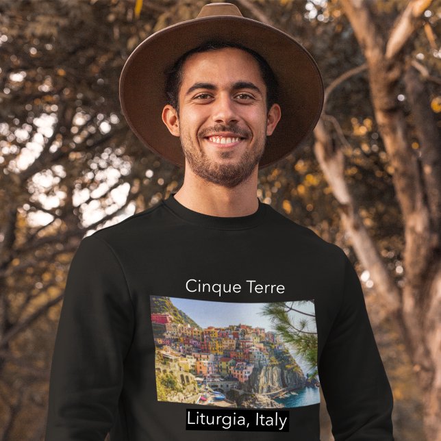 Cinque Terre Coastal Area of Liguria Italien T Shirt (Skapare uppladdad)
