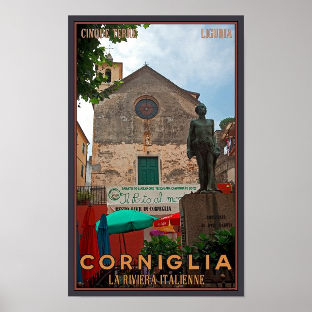 Cinque Terre - Corniglia Poster (Framsidan)