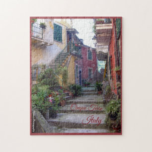 Cinque Terre (den Monterosso gatan) Pussel