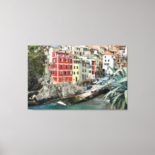 Cinque Terre, Italien Canvastryck
