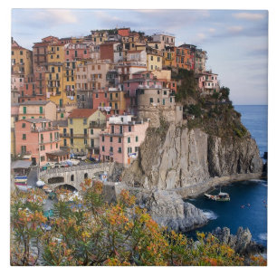 Cinque Terre, italien Kakelplatta