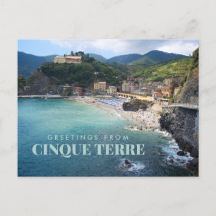 Cinque Terre Italien Kusten vykort