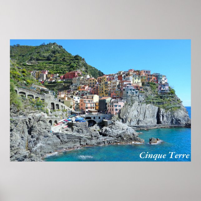 Cinque Terre, Italien Poster (Framsidan)