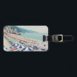 Cinque Terre Italien Roligt Beach Scenia Travel Ph Bagagebricka<br><div class="desc">Ett vackert landskap på den vackra stranden,  det blå havet och bergen i Monterosso al Mare,  Cinque Terre,  Italien som visar familjer som njuter av en roligt solig dag till havs. Travel- och strandfotografi.</div>