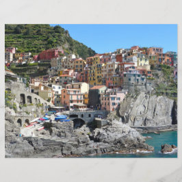 Cinque Terre Italien Scrapbook Papper