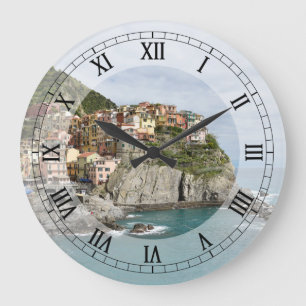 Cinque Terre, Italien Stor Klocka