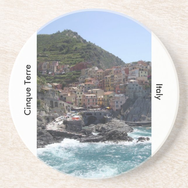 Cinque Terre, italien Underlägg (Framsidan)