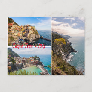 Cinque Terre, Italien Vykort