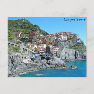 Cinque Terre, Italien Vykort
