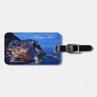 Cinque Terre Italien vykort Bagagebricka