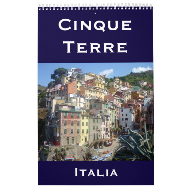 Cinque Terre Kalender (Omslag)