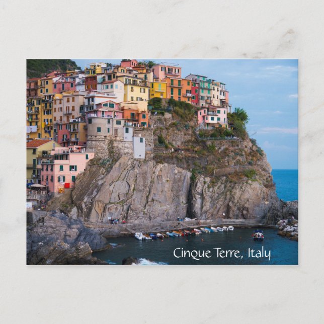 Cinque Terre-kusten Vykort (Framsida)