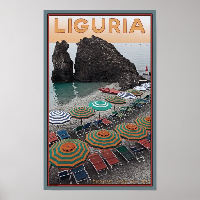 Cinque Terre - Liguria Poster (Framsidan)