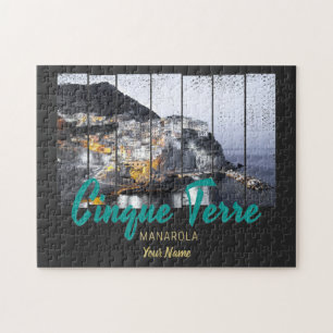 Cinque Terre Manarola Riomaggiore Italienska vinta Pussel