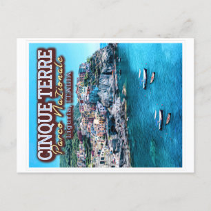 CINQUE TERRE NATIONAL PARK - LIGURIA ITALIEN VYKORT