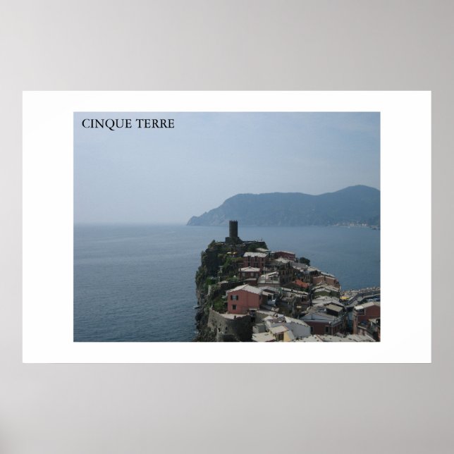 Cinque Terre Poster (Framsidan)