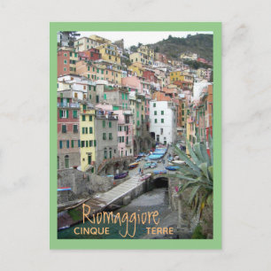 Cinque Terre (Riomaggiore Harbour) Vykort
