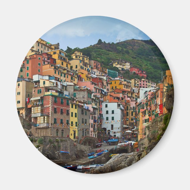 Cinque Terre - Riomaggiore Magnet (Framsidan)