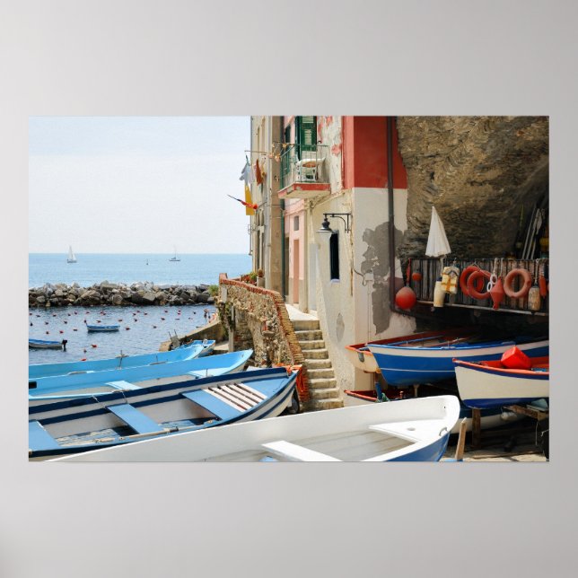 Cinque terre - Riomaggiore Poster (Framsidan)
