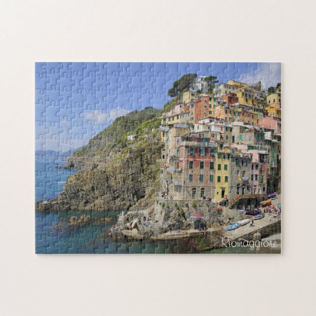 Cinque terre - Riomaggiore Pussel (Horisontell)