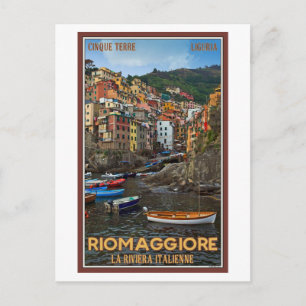 Cinque Terre - Riomaggiore Vykort