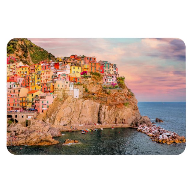 Cinque Terre, Sunset Magnet (Horisontell)