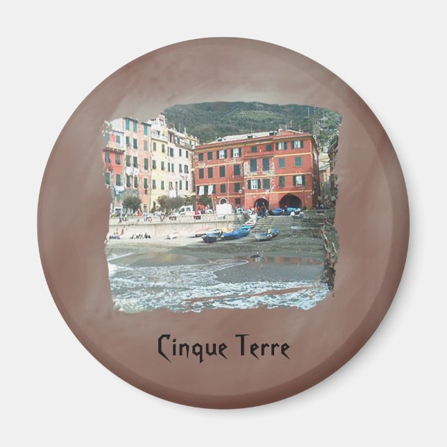 Cinque Terre - Vernazza Magnet (Framsidan)