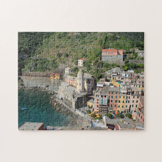 Cinque Terre Vernazza puzzle Pussel (Horisontell)