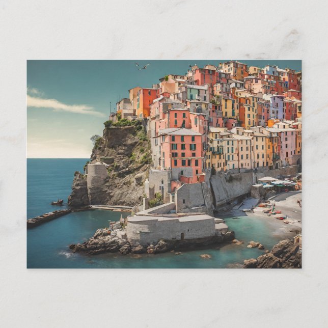 Cinque Terre vykort (Framsida)