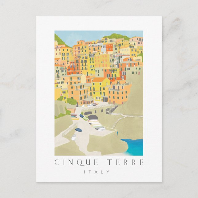 Cinque Terre Vykort (Framsida)