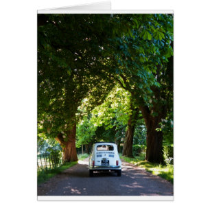 Cinquecento Fiat 500 Hälsningskort