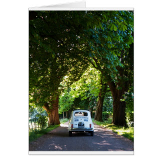 Cinquecento Fiat 500 Hälsningskort
