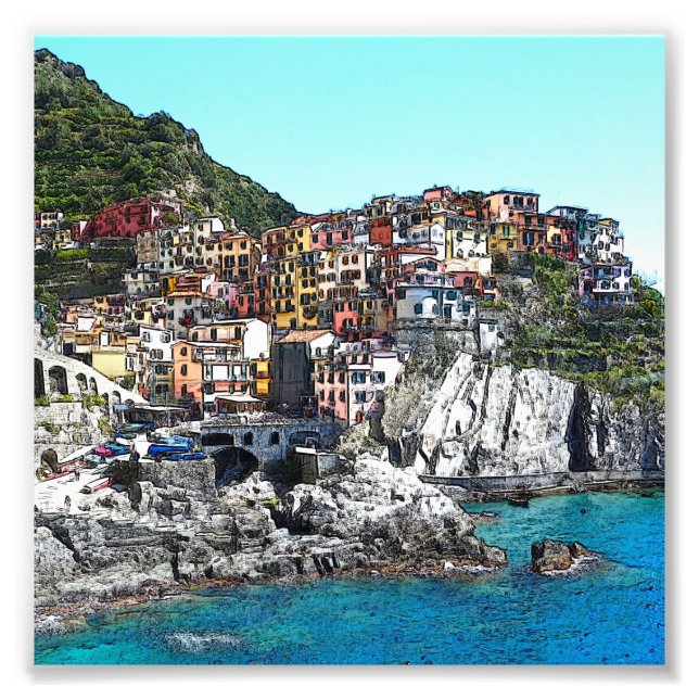 CinqueTerre20150901 Fototryck (Framsidan)