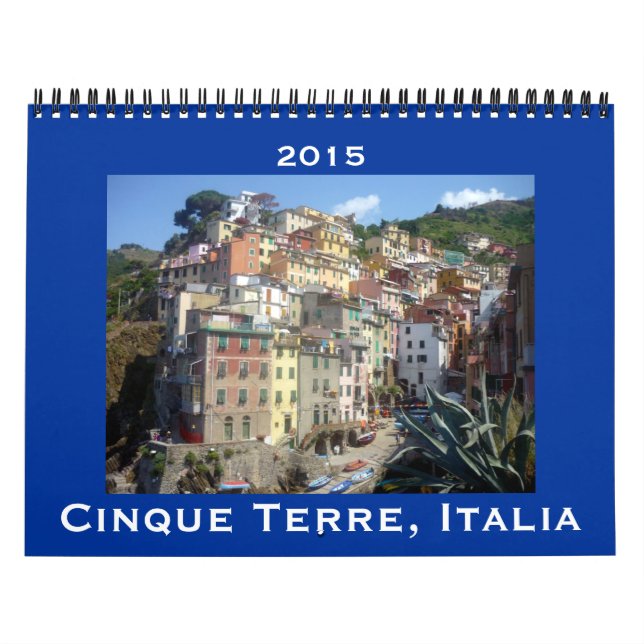 cinqueterre 2015 kalender (Omslag)