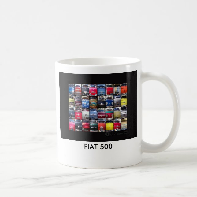 cinquini2SCREEN FIAT 500 Kaffemugg (Höger)