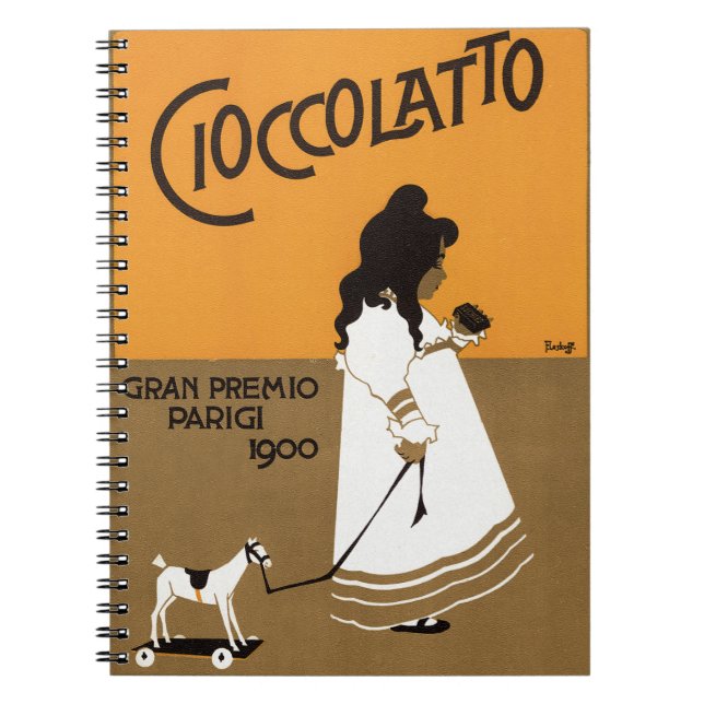 Cioccolato Suchard Anteckningsbok (Framsidan)