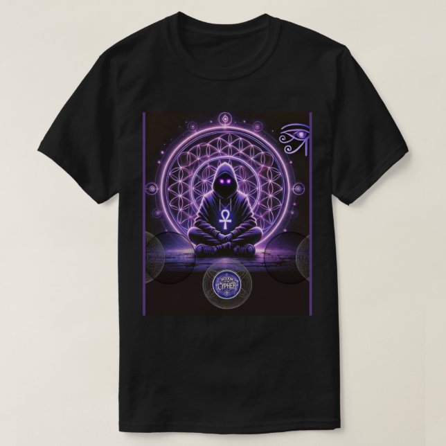 Cipher håller sanningen: Gå med den - Black Histor T Shirt (Design framsida)