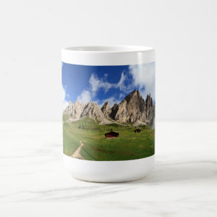 Cir-Dolomites - Gardena passerar Kaffemugg