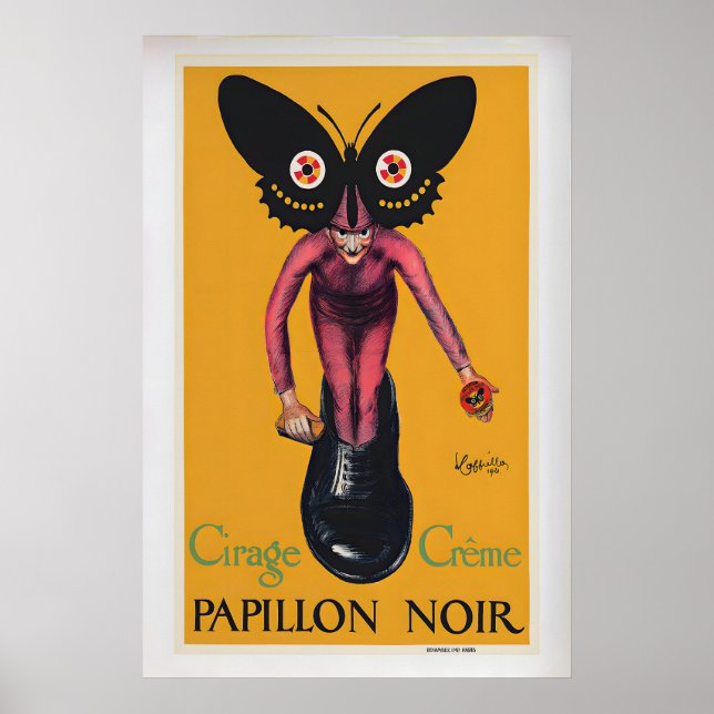Cirage Creme by Leonetto Cappiello  Vintage Poster (Framsidan)