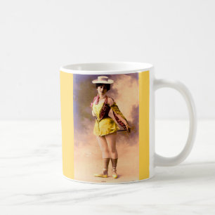 Circa 1890 Vera nattklubbartiste Kaffemugg