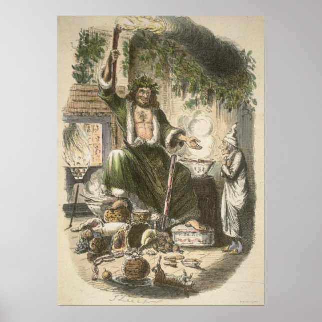 Circa 1900: Ghost of Julklapp Poster (Framsidan)