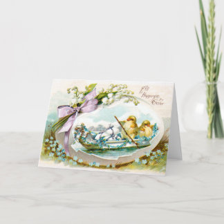 Circa 1909 Vintage Påsk-kort Helgkort