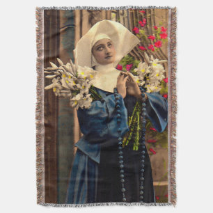 Circa 1910 blue nun filt