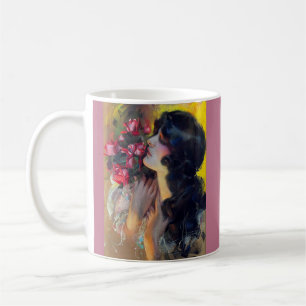 Circa 1910-drömmen om ro kaffemugg