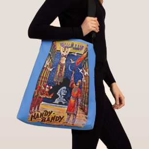 Circa 1920 Handy-Bandy magician poster utskrift Axelväska