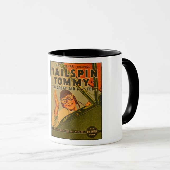 CIRCA 1930S BLB TAILSPIN TOMMY MUGG (Framsida höger)