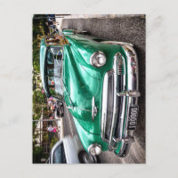 Circa 1951 Chevrolet, Deluxe Stationwagon i grönt