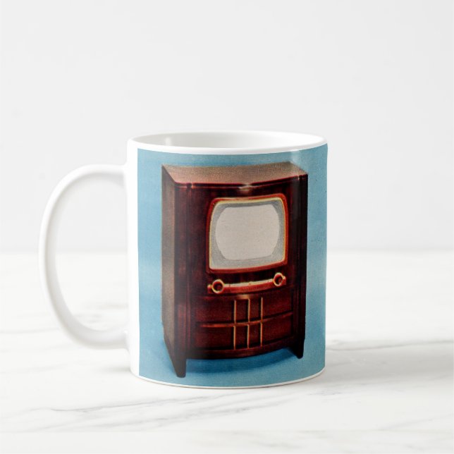 Circa 1951 TV-apparat nr 3 Kaffemugg (Vänster)