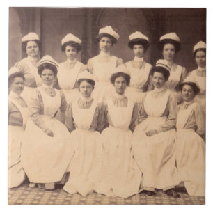 circa sjukvården 1914 skola studenter kakelplatta